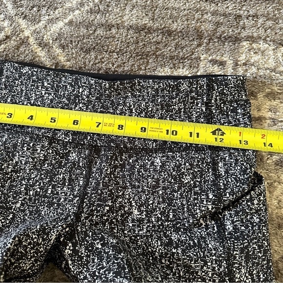 Lululemon Pace Rival Crop 22” Power Luxtreme Suited Jacquard Black White / Black - Picture 16 of 16